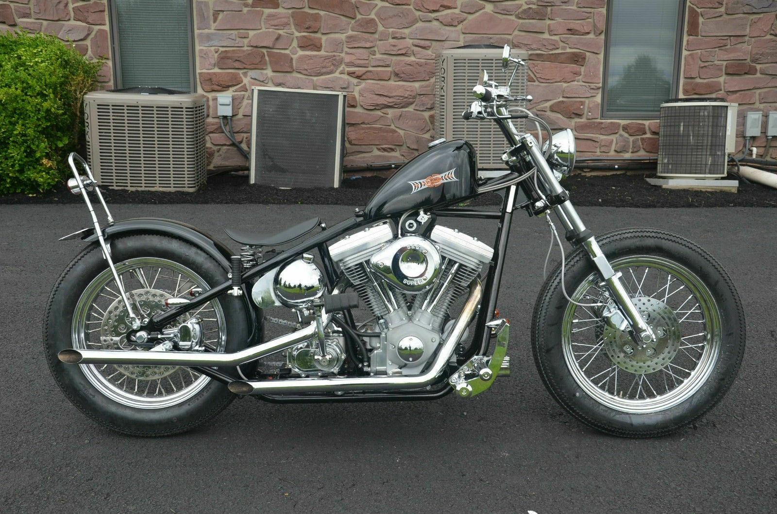 V-Twin 38-0066 2.5 Gallon Frisco Peanut Bobber Chopper Custom