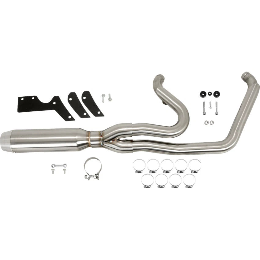 Vance and Hines 27348 2-into-1 Gaslighter Exhaust System Harley M8 Softail