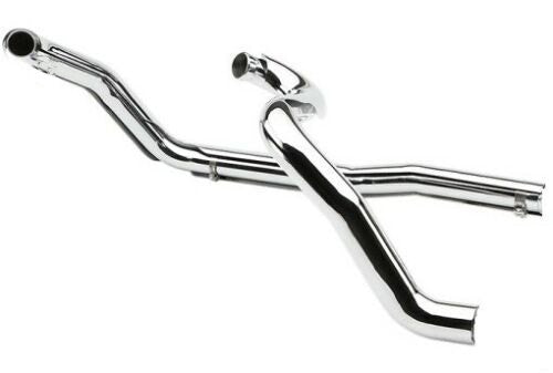HT⭐︎ Cobra USA Chrome True Dual Headers Head Pipes for Harley Touring