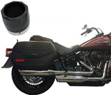 Tab Performance 3.5" Short Chrome Slip-On Muffler 18-Up Softail M8