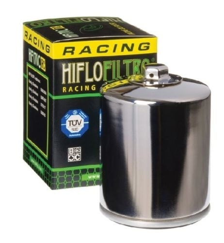 Buy HiFloFiltro HF171CRC Set of 12 Chrome High Performance Oil Filter 99-18 Harley 0712-0435 07120435 from Eastern Performance Cycles. Great prices and free shipping!