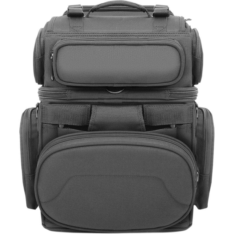 Saddlemen BR1800 Tactical Bag Back Seat Sissy Bar Padded Motorcycle Luggage