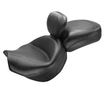 Mustang 79351 Black Standard Touring Two Piece w/ Backrest 03-08 Kawasaki VN1600