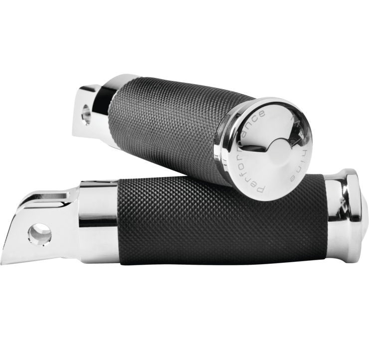Performance Machine Chrome Contour Rider Footpegs Harley M8 Softail 18-20