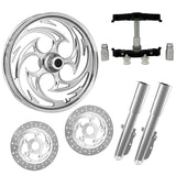 RC Components 23" Wheel Tire Rotor w/ Raked Triple Trees Lowers & Sliders