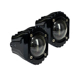 Custom Dynamics Shark Demon® LED Fog Lights for 2026 Harley Touring w/ Soft Switch Integration