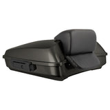 Hogworkz Razor Tour Pack Slim Backrest Black Hardware for Harley® FLH '97-'25