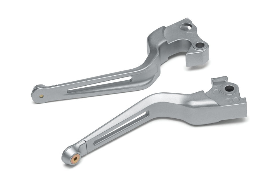 Kuryakyn 6668 Silver Dillinger Clutch & Brake Hand Levers 14-19 Harley Sportster