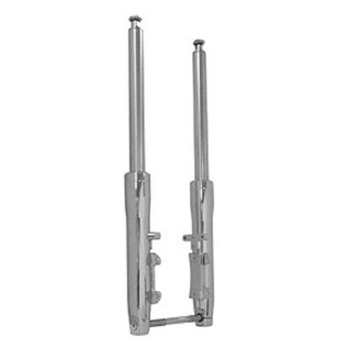 Mid USA 36732 Chrome Hardbody 41mm 31" Fork Kit 84-99 Harley FXST FXDWG FXWG