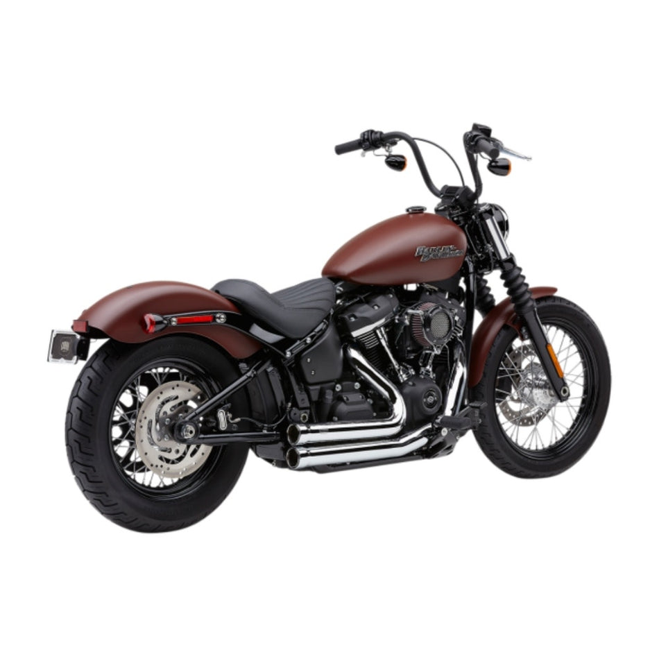 Cobra USA 6712 Chrome Speedster Short 909 Exhaust System 2018 Harley Softail M8