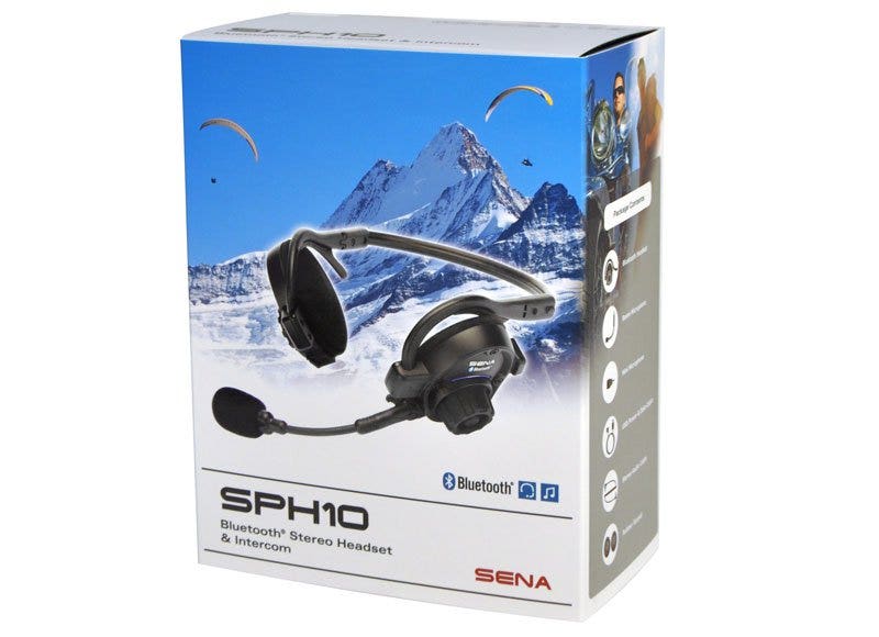 New Sena SPH10-10 Rugged Sporting Bluetooth 3.0 Stereo Headset & Intercom SPH10-10