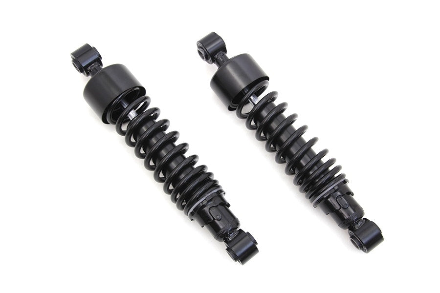 V-Twin 54-0934 Black 1" Lowered Rear Suspension Shock Set 06-18 Harley Sportster