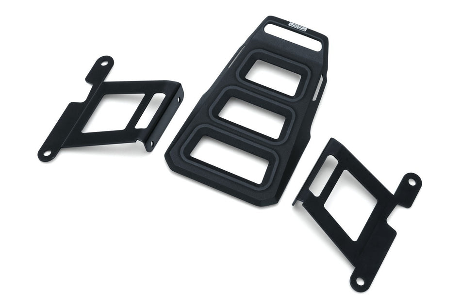 Kuryakyn 6665 Satin Black Dillinger Luggage Rack 04-19 Harley Sportster XL Models