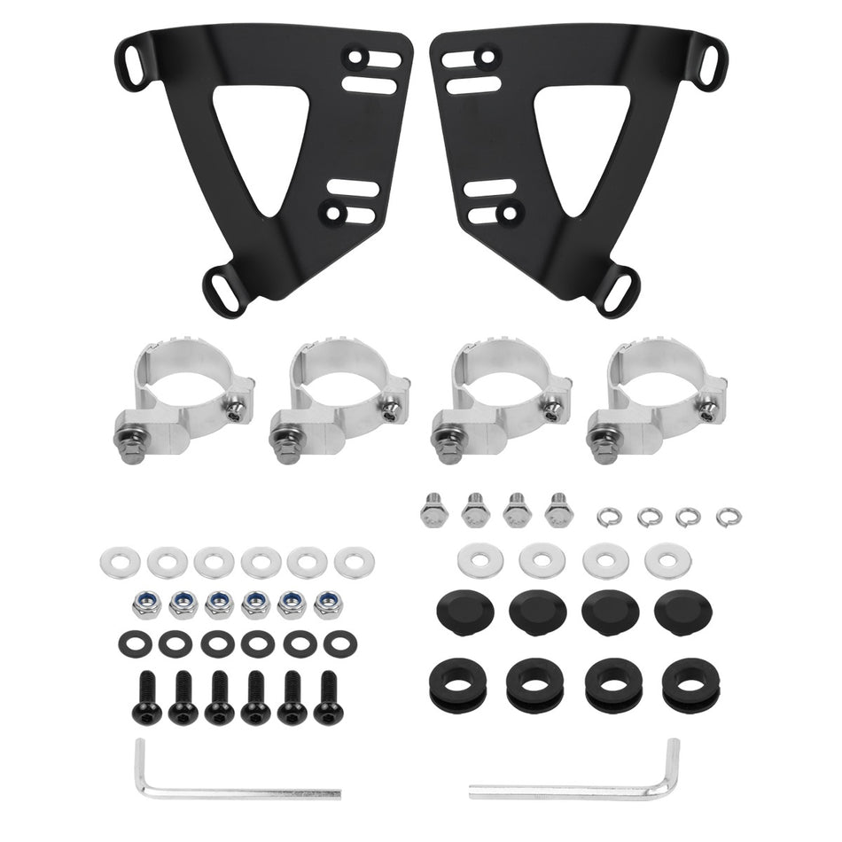 Hogworkz Menace Fairing Brackets (39mm) for Harley® Sportster XL '04-'23
