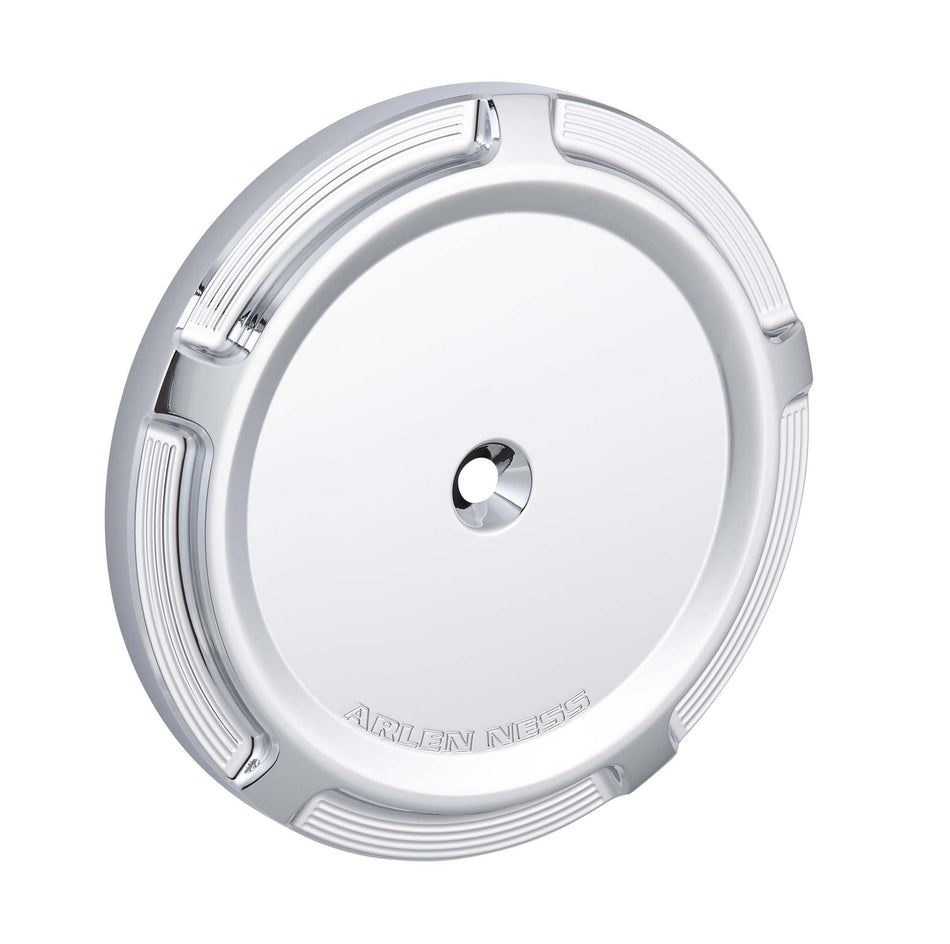 Arlen Ness Chrome Beveled Stage 1 Big Sucker Air Cleaner Cover for Harley