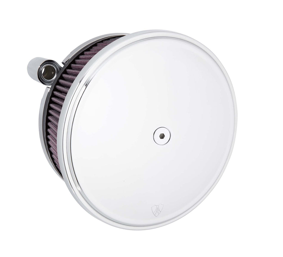 Arlen Ness Chrome Stage II Big Sucker Air Filter w/ Cover Harley EFI FL 99-01