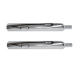 Jones Exhaust JPT430MC134 Full Boar Straight Cut Slip-On Mufflers 1.75" Baffle 95-16 FLH