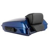 Hogworkz Razor Tour Pack Slim Backrest Black Hardware for Harley® FLH '97-'25