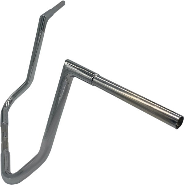 Fat Baggers Inc 1-1/4 EZ Install Flat Top Handlebar Rise Harley 88-Up