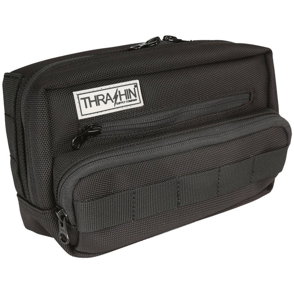 Thrashin Supply Company THB-0003 Black Handlebar Plus Bag Universal Fit