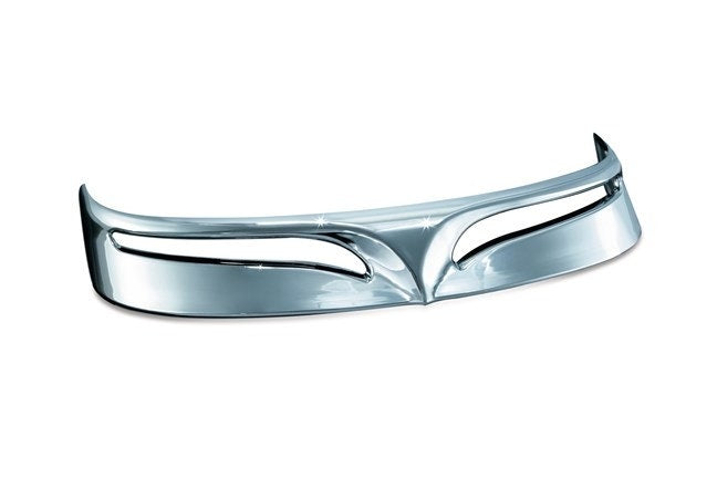 Kuryakyn 9014 Chrome Front Fender Tip Trailing Edge 90-17 Harley FLSTF/B