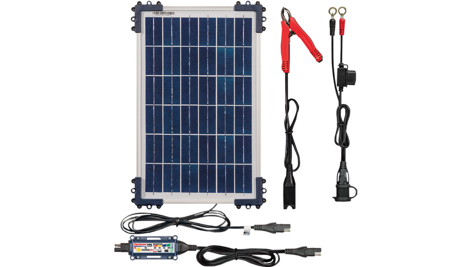 Tecmate Optimate TM522-D1 Solar 10 Watt 24-7 Battery Care Charger Maintainer