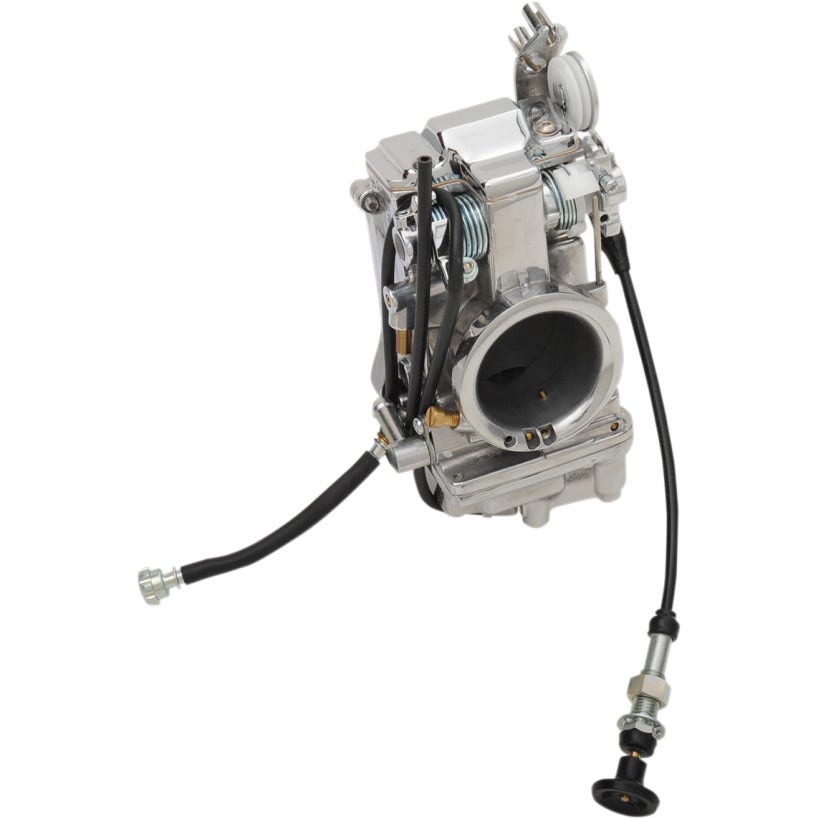 Mikuni Smoothbore Polished Carburetor HSR45 45mm Carb Harley EVO Twin Cam