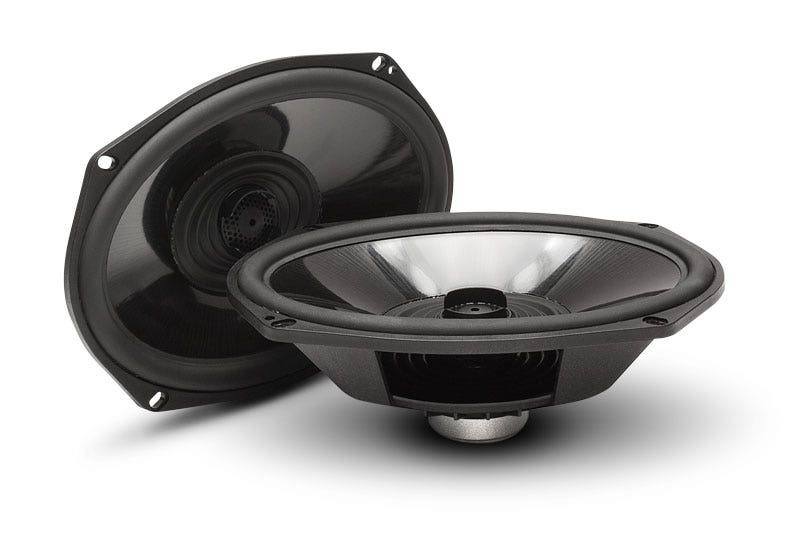 Rockford Fosgate TMS69 Power Motorcycle 6x9 Full Range Bag Lid 200 Watt Speakers
