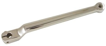 Extended Length 2-1/4" Chrome Shift Lever w/ Shaft & Inner 83-18 Harley FLH/T FLST
