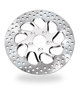 Performance Machine PM Torque Chrome 11.8 Left Front Brake Rotor Harley