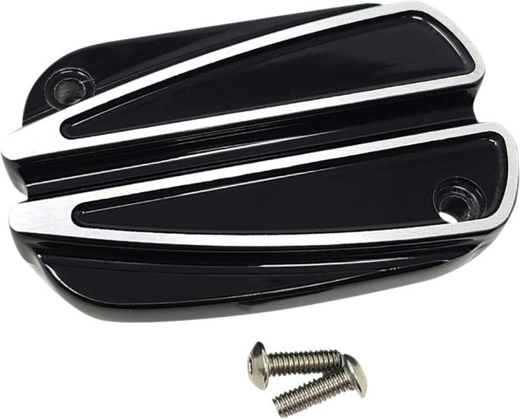 Convington Black Ripper Hydraulic Clutch Master Cylinder Lid Harley Touring M8