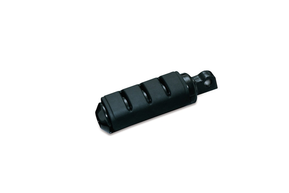 Kuryakyn 7561 Gloss Black Trident Large ISO-Pegs with Male Mount Adapters for Harley
