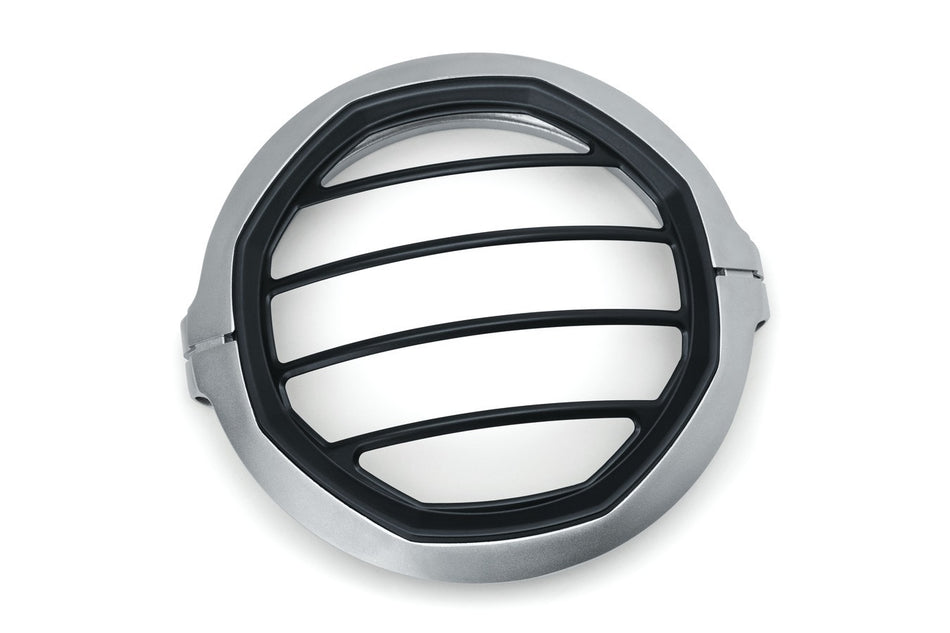 Kuryakyn 6687 Silver Dillinger 5-3/4" 5.75" Headlight Trim Ring Harley XL Dyna