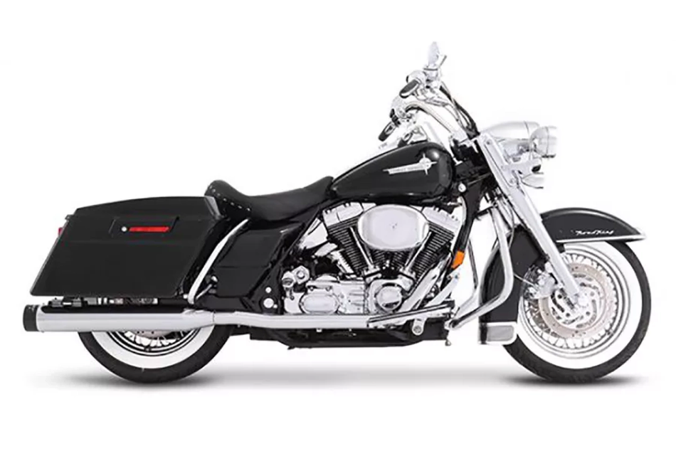 Rinehart True Dual Exhaust for 95-08 Harley Touring