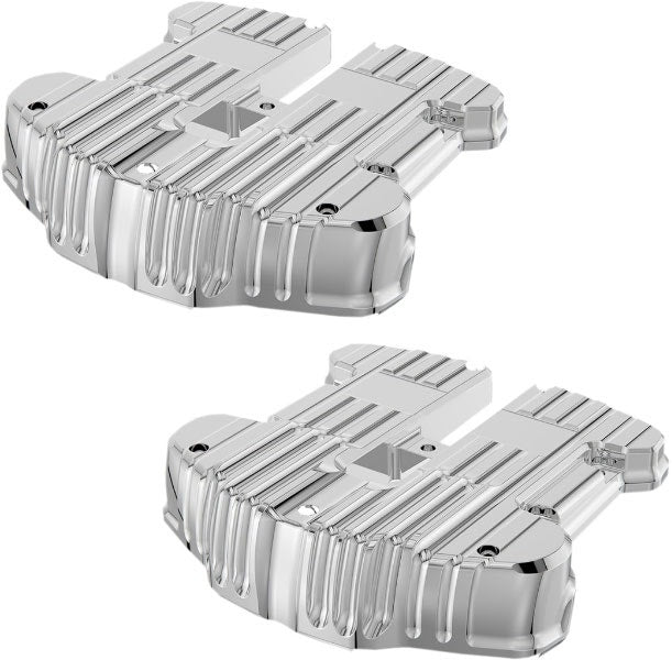 Arlen Ness Rough Crafts Chrome Rocker Box Covers Harley Milwaukee Eight M8 17-Up
