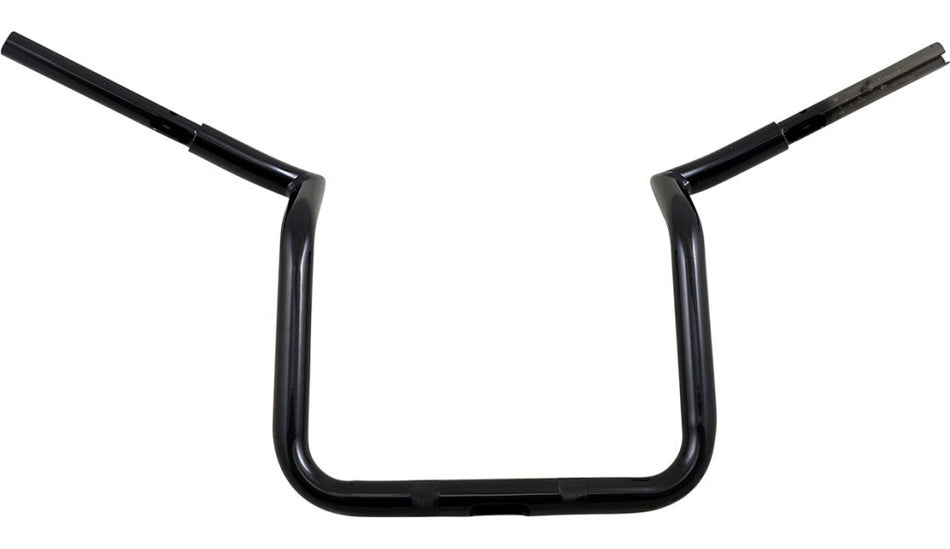 LA Choppers 1-1/4 Prime Ape Handlebars Black 12 inch Rise Indian Challenger