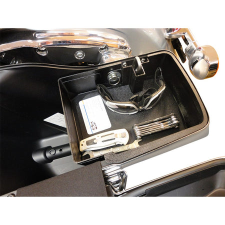 Hard Bagger Left Side Saddlebag Tray Organizer Harley FLH Hard Saddlebags 14-15 | TS114HD-L