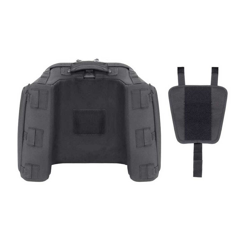 Saddlemen TS1620S Black Tactical MOLLE Tunnel Tail Bag Luggage Harley & Metric