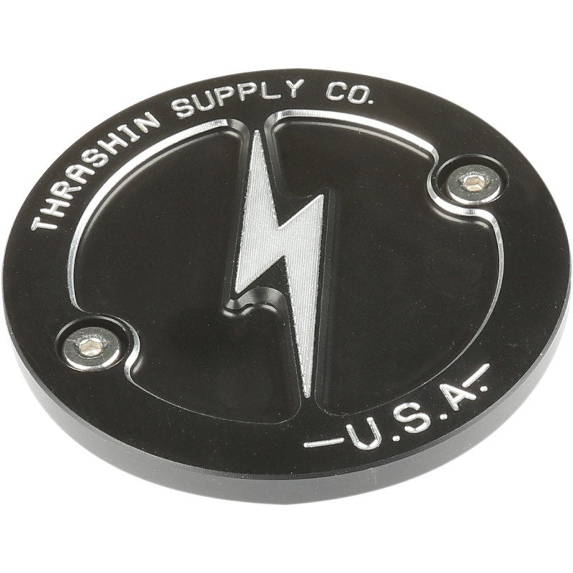 Thrashin Supply Company TSC-3027-4 Black Billet Points Cover 17-19 Harley M8