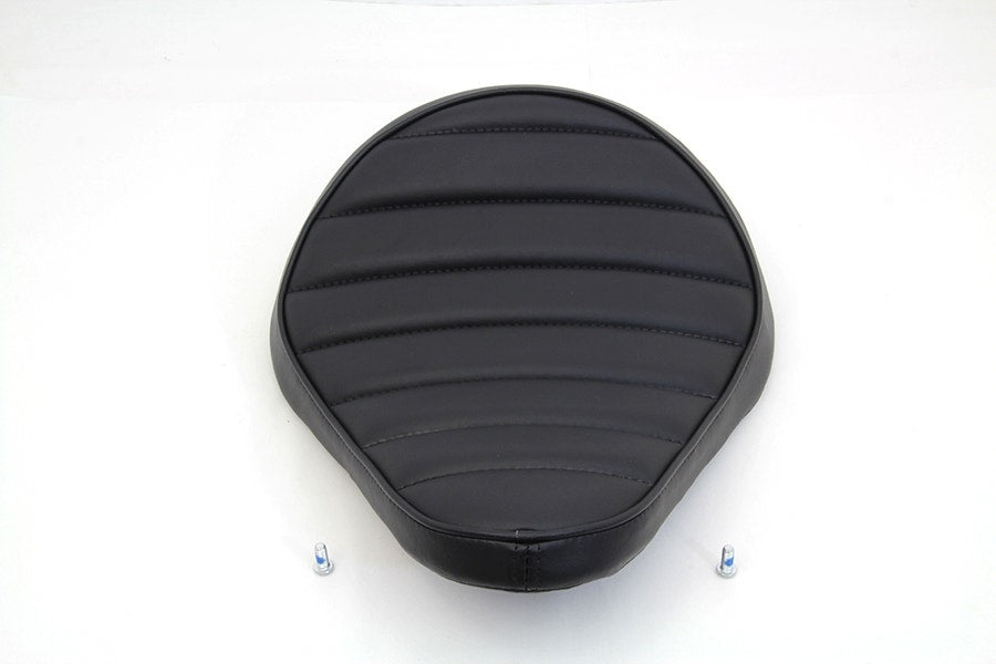 V-Twin 47-0921 Black Tuck & Roll Solo Saddle Seat 18-19 Harley Softail FLSL FXBB