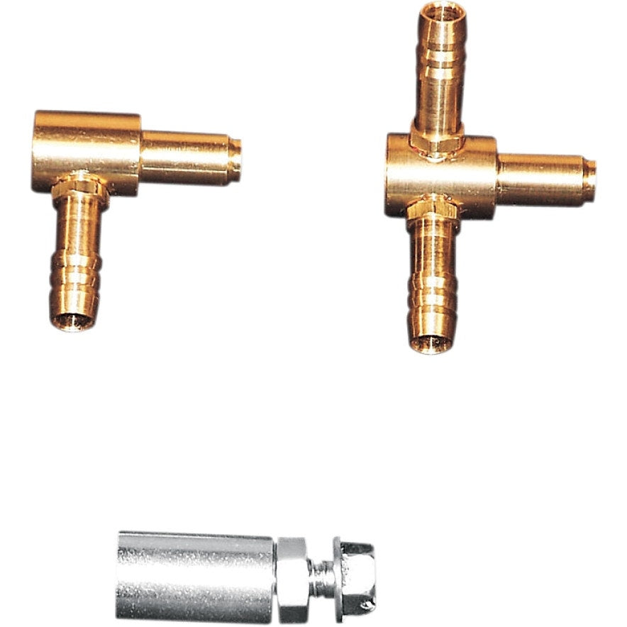 Yost Performance Hi-Flow Fuel Nipple Harley 00-06 Keihin Butterfly & CV Carbs