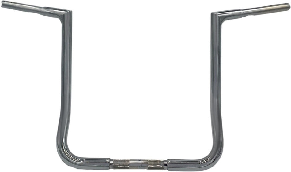 Fat Baggers Inc 1-1/4 EZ Install Flat Top Handlebar Rise Harley 88-Up