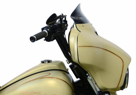 Klock Werks FLARE Dark Smoke 5" Windshield for Harley FLH/X Models 14-15 | KW05-01-0389