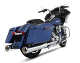 Rinehart 4.5" DBX45 Slip-On Mufflers Exhaust for Harley Touring Models