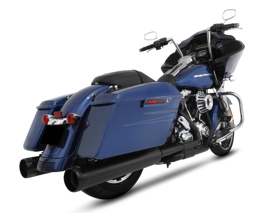 Rinehart 4.5" DBX45 Slip-On Mufflers Exhaust for Harley Touring Models