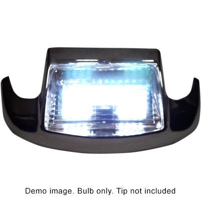 Custom Dynamics LED White Front Fender Tip Light for Harley FL Models