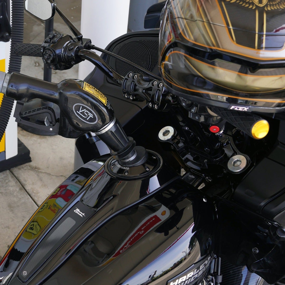 Arlen Ness Pop-Up Gas Cap for 2024-Up Harley Touring Models