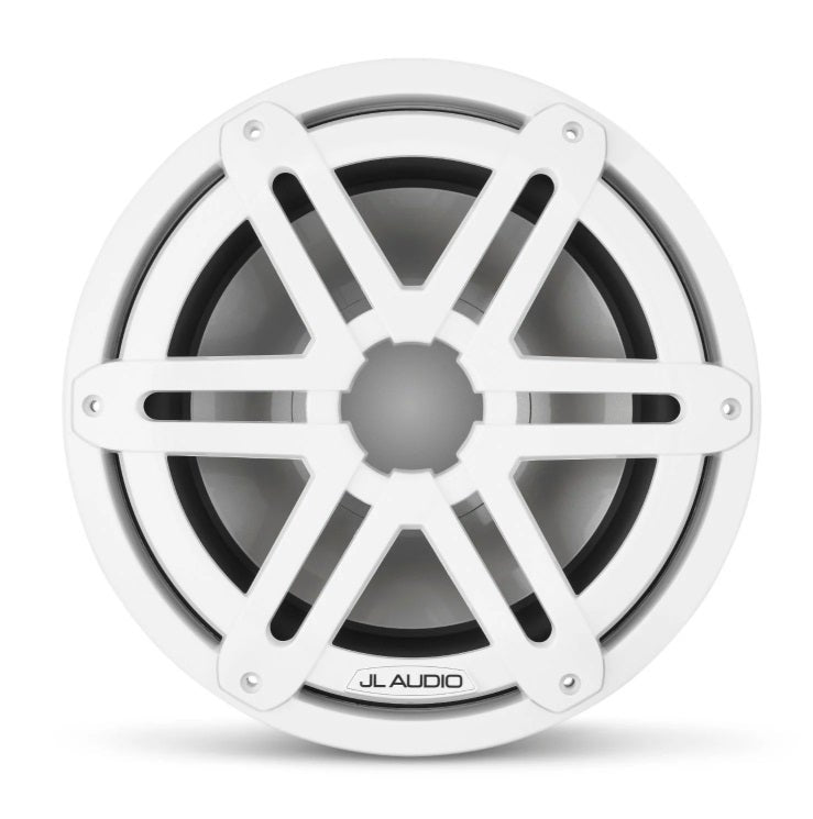 JL Audio 10-Inch Marine Subwoofer Driver, Gloss White Sport Grille 4?
