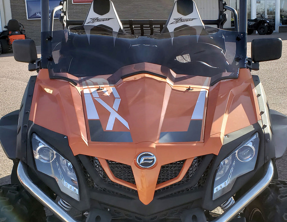 Klock Werks UTV Tint Flare Windshield 16-19 CF Moto KW05-01-0533-T