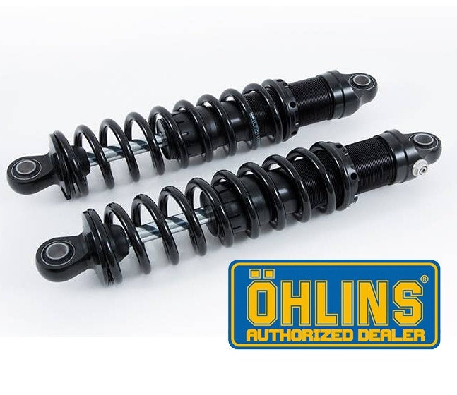 Ohlins HD777 V-Twin STX36 Blackline Shocks 13" Fixed Harley Touring 90-Up
